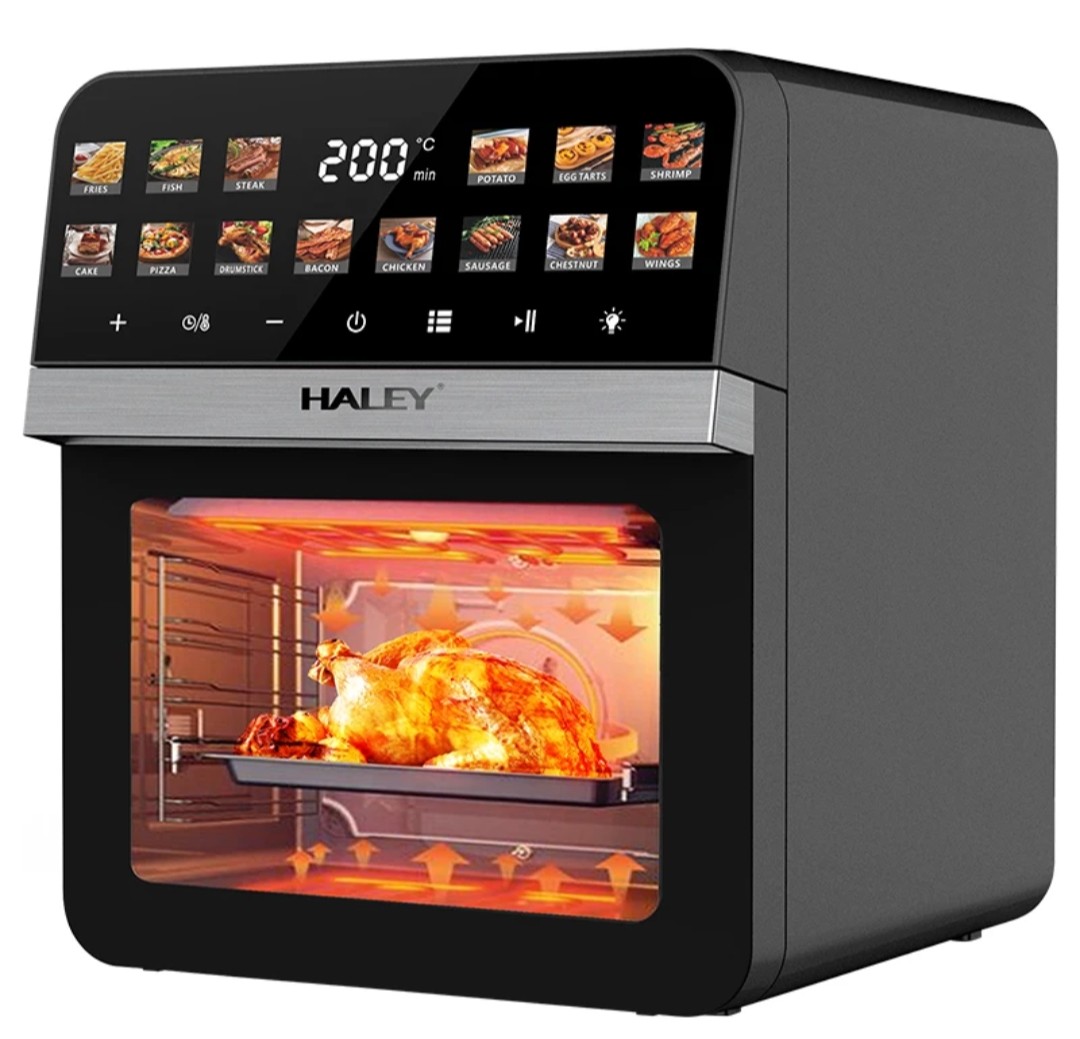 Halley's HY-2555 2-in-1 Air Fryer and Electric Oven.